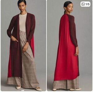 Anthropologie Two-Toned Cardigan